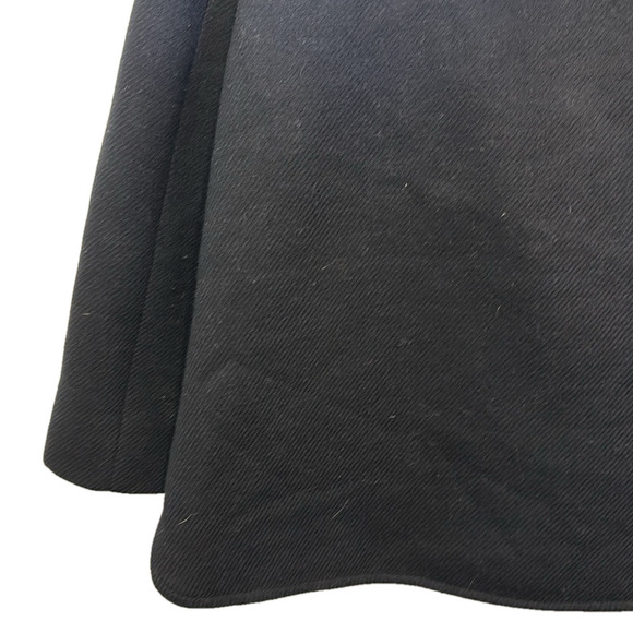 Zara Basic size medium zip up coat w hood 75%wool - Picture 5 of 5